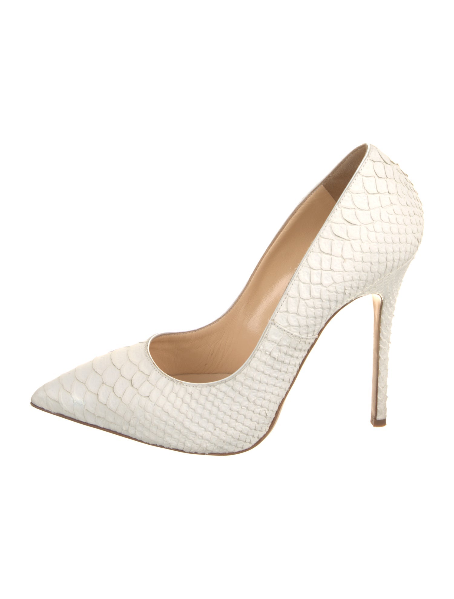 Giuseppe Zanotti Snakeskin Animal Print Pumps