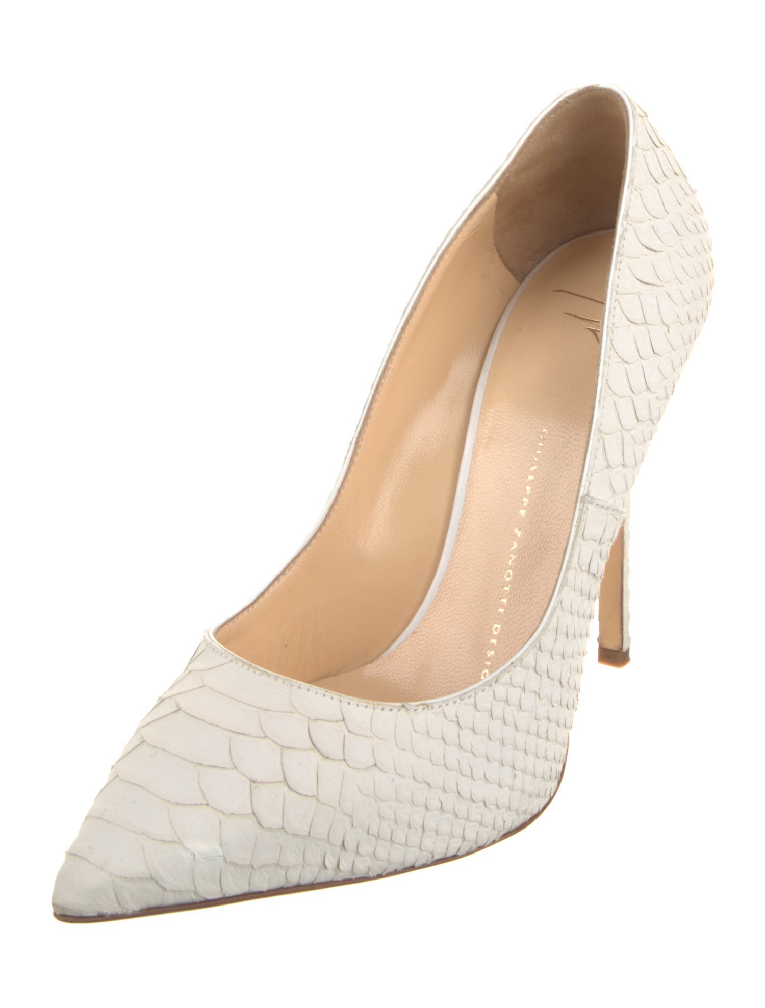 Giuseppe Zanotti Snakeskin Animal Print Pumps