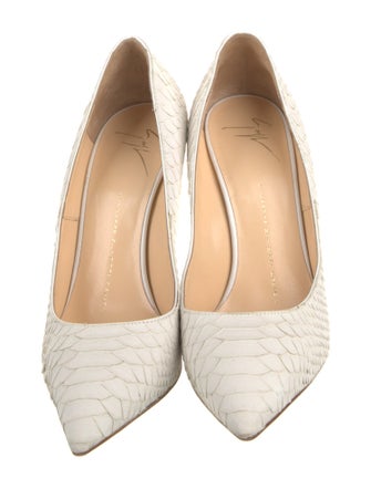 Giuseppe Zanotti Snakeskin Animal Print Pumps