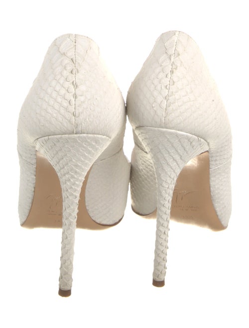 Giuseppe Zanotti Snakeskin Animal Print Pumps