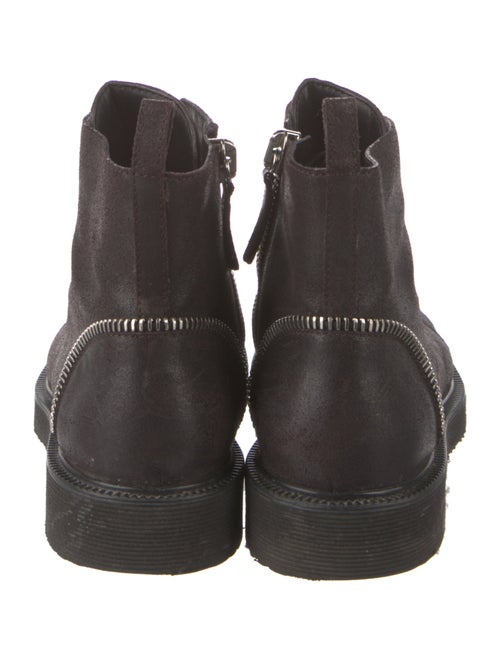 Giuseppe Zanotti Leather Combat Boots