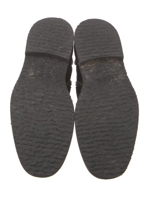 Giuseppe Zanotti Leather Combat Boots