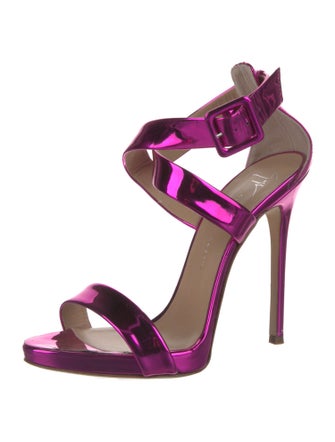 Giuseppe Zanotti Patent Leather Sandals