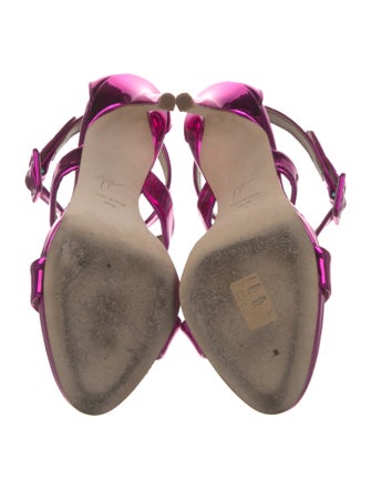 Giuseppe Zanotti Patent Leather Sandals