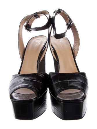 Giuseppe Zanotti Patent Leather Sandals