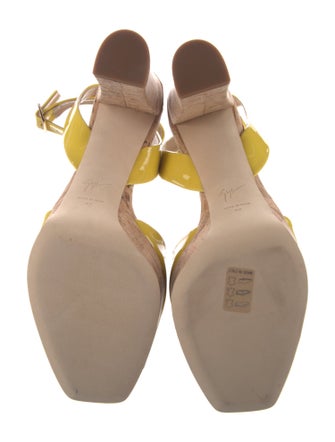 Giuseppe Zanotti Patent Leather Sandals