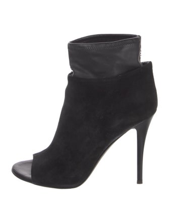 Giuseppe Zanotti Suede Cutout Accent Boots