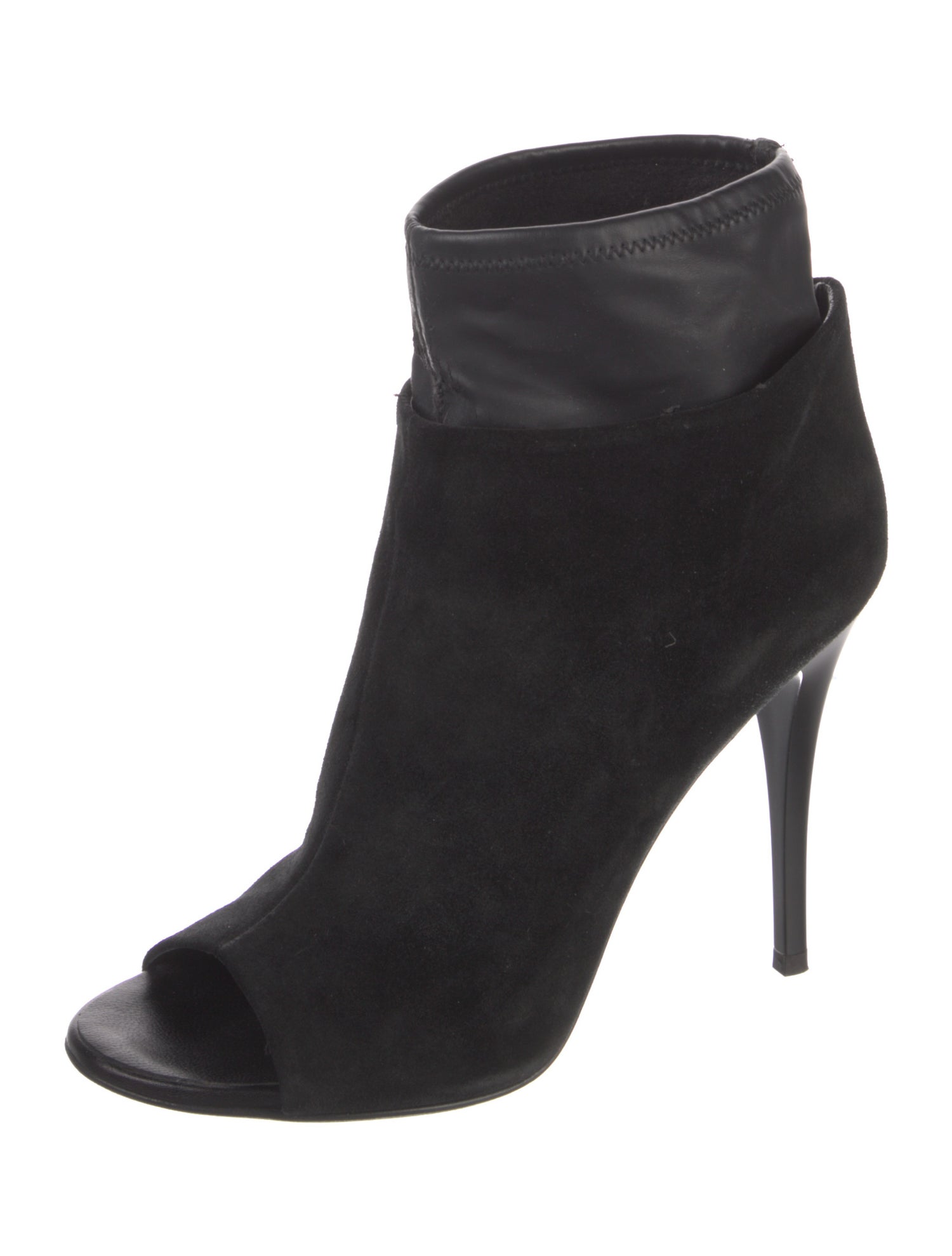 Giuseppe Zanotti Suede Cutout Accent Boots