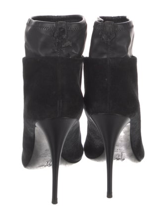 Giuseppe Zanotti Suede Cutout Accent Boots
