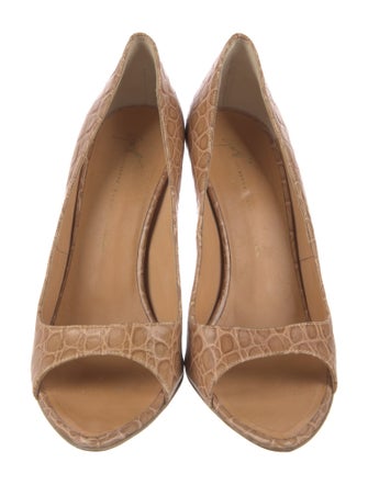 Giuseppe Zanotti Embossed Leather Pumps