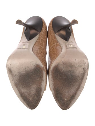 Giuseppe Zanotti Embossed Leather Pumps