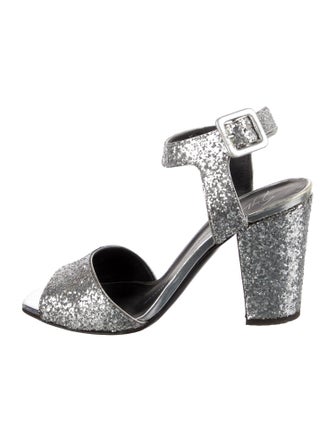 Giuseppe Zanotti Glitter Glitter Accents D'Orsay Pumps