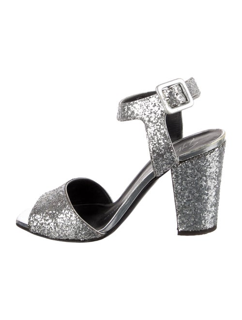 Giuseppe Zanotti Glitter Glitter Accents D'Orsay Pumps