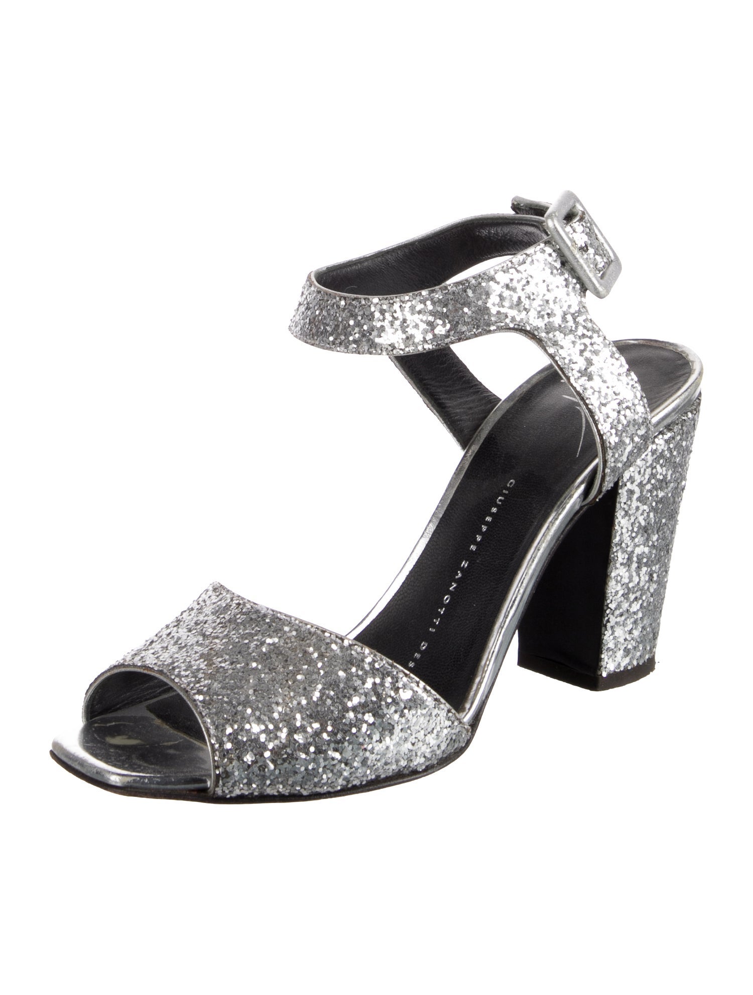 Giuseppe Zanotti Glitter Glitter Accents D'Orsay Pumps