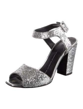 Giuseppe Zanotti Glitter Glitter Accents D'Orsay Pumps