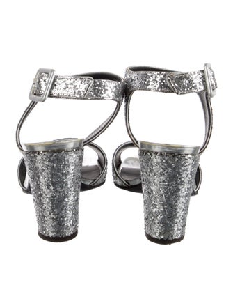 Giuseppe Zanotti Glitter Glitter Accents D'Orsay Pumps