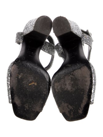 Giuseppe Zanotti Glitter Glitter Accents D'Orsay Pumps
