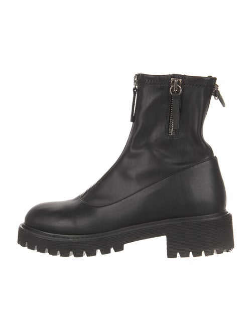 Giuseppe Zanotti Leather Combat Boots
