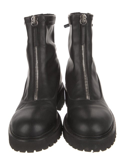 Giuseppe Zanotti Leather Combat Boots
