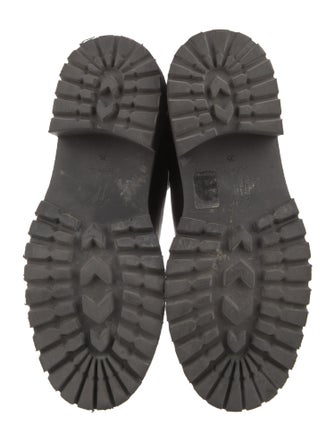 Giuseppe Zanotti Leather Combat Boots