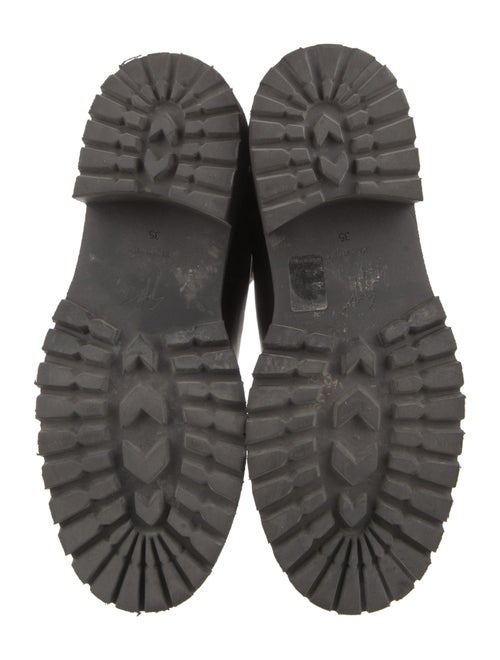 Giuseppe Zanotti Leather Combat Boots