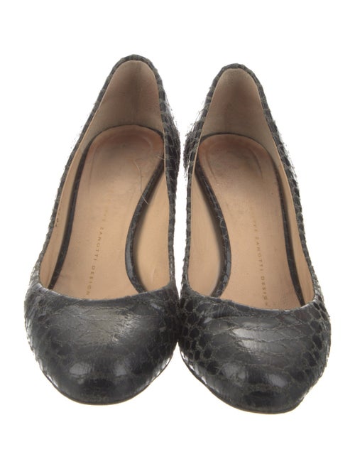 Giuseppe Zanotti Python Animal Print Pumps