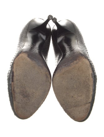 Giuseppe Zanotti Python Animal Print Pumps