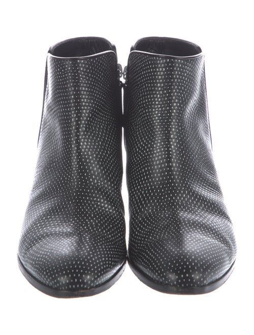 Giuseppe Zanotti Embossed Leather Chelsea Boots