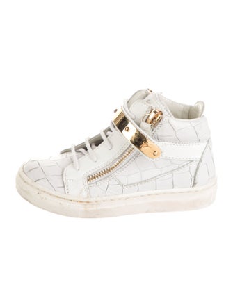 Giuseppe Zanotti Leather High Top Sneakers