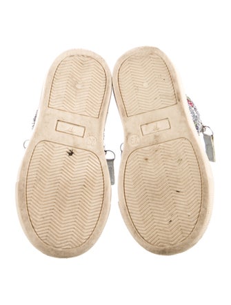 Giuseppe Zanotti Girls' Glitter High Top Sneakers