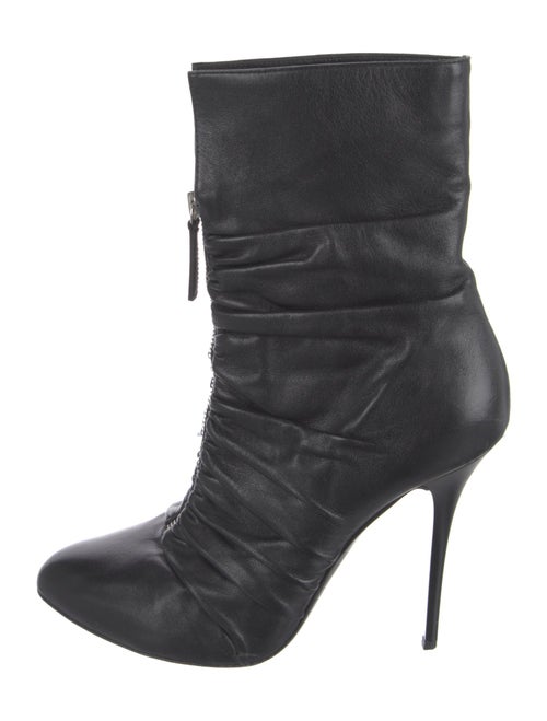 Giuseppe Zanotti Leather Lace-Up Boots