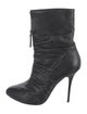 Giuseppe Zanotti Leather Lace-Up Boots
