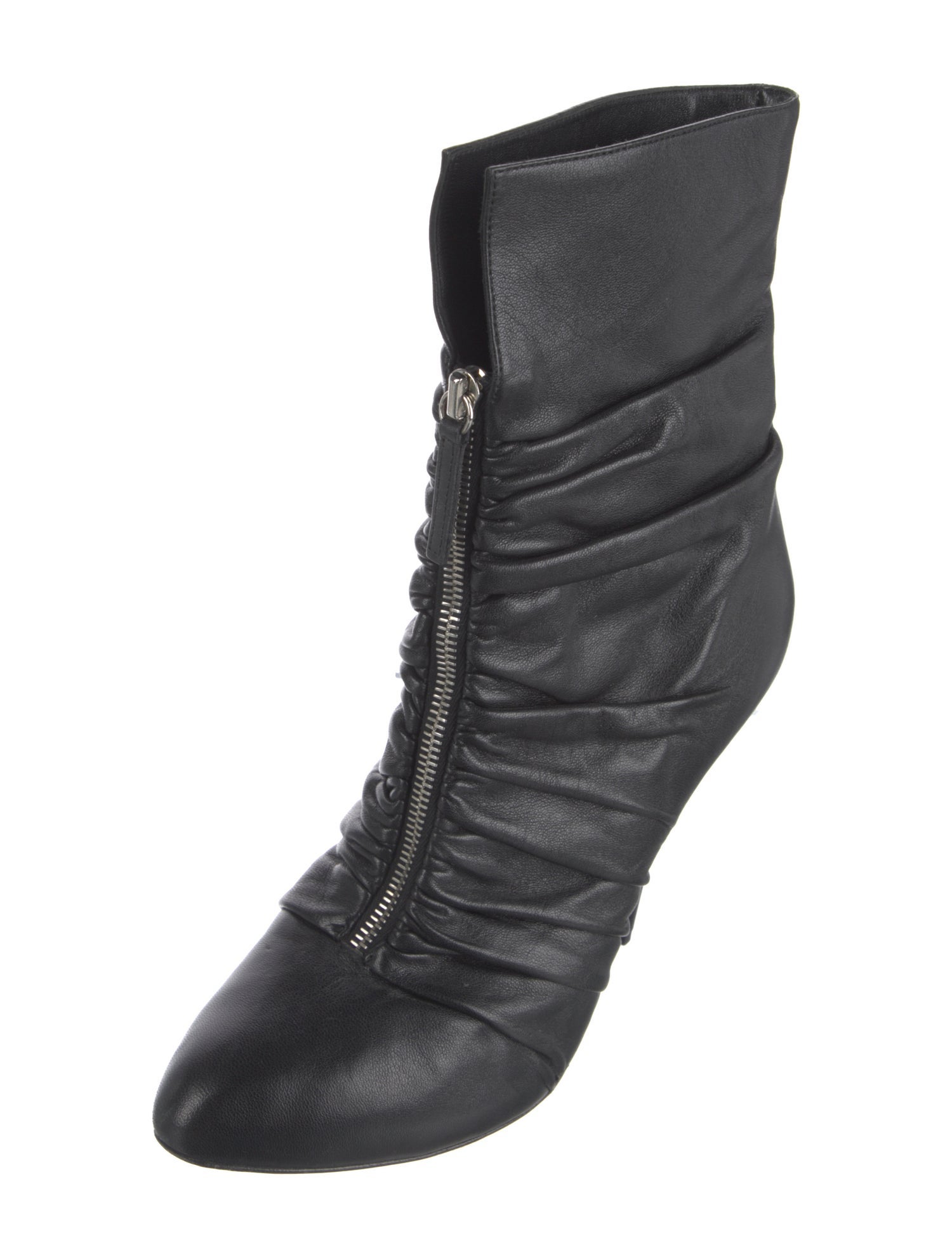 Giuseppe Zanotti Leather Lace-Up Boots