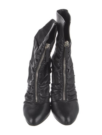 Giuseppe Zanotti Leather Lace-Up Boots