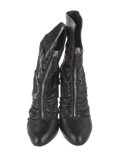 Giuseppe Zanotti Leather Lace-Up Boots