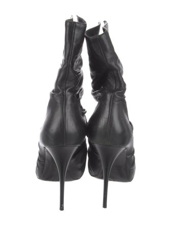 Giuseppe Zanotti Leather Lace-Up Boots
