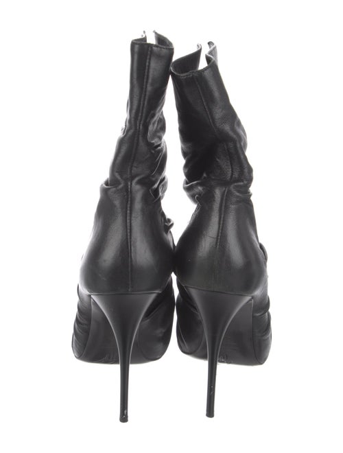 Giuseppe Zanotti Leather Lace-Up Boots