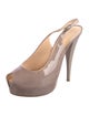 Giuseppe Zanotti Patent Leather Slingback Pumps