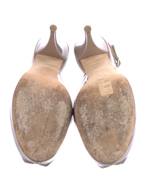 Giuseppe Zanotti Patent Leather Slingback Pumps