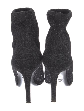 Giuseppe Zanotti Glitter Glitter Accents Sock Boots