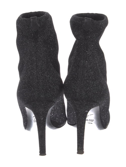 Giuseppe Zanotti Glitter Glitter Accents Sock Boots