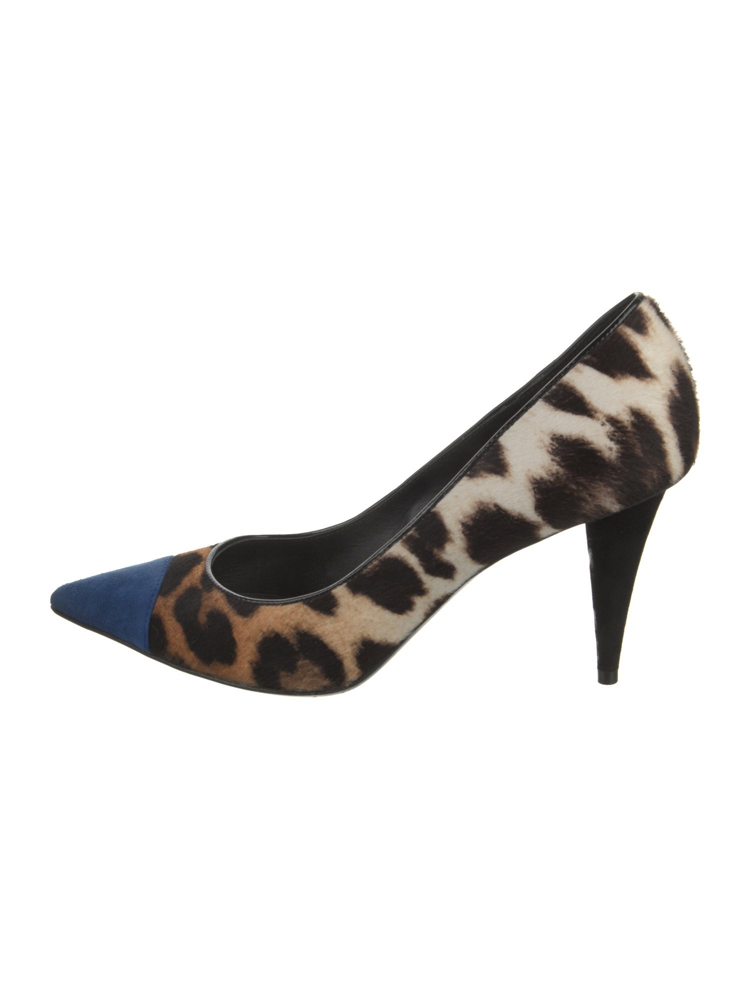 Giuseppe Zanotti Ponyhair Animal Print Pumps