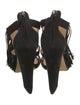 Giuseppe Zanotti Suede Studded Accents Slingback Sandals