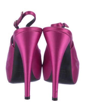 Giuseppe Zanotti Suede Slingback Pumps