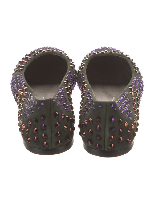 Giuseppe Zanotti Suede Ballet Flats