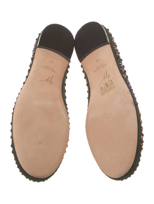 Giuseppe Zanotti Suede Ballet Flats