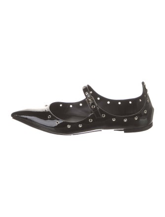 Giuseppe Zanotti Patent Leather Mary Jane Flats