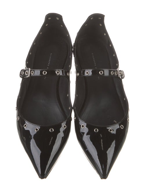 Giuseppe Zanotti Patent Leather Mary Jane Flats