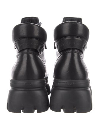 Giuseppe Zanotti Leather Hiking Boots
