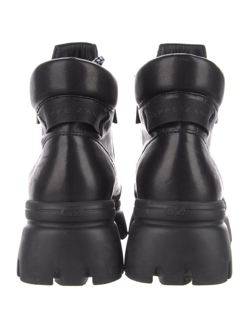 Giuseppe Zanotti Leather Hiking Boots
